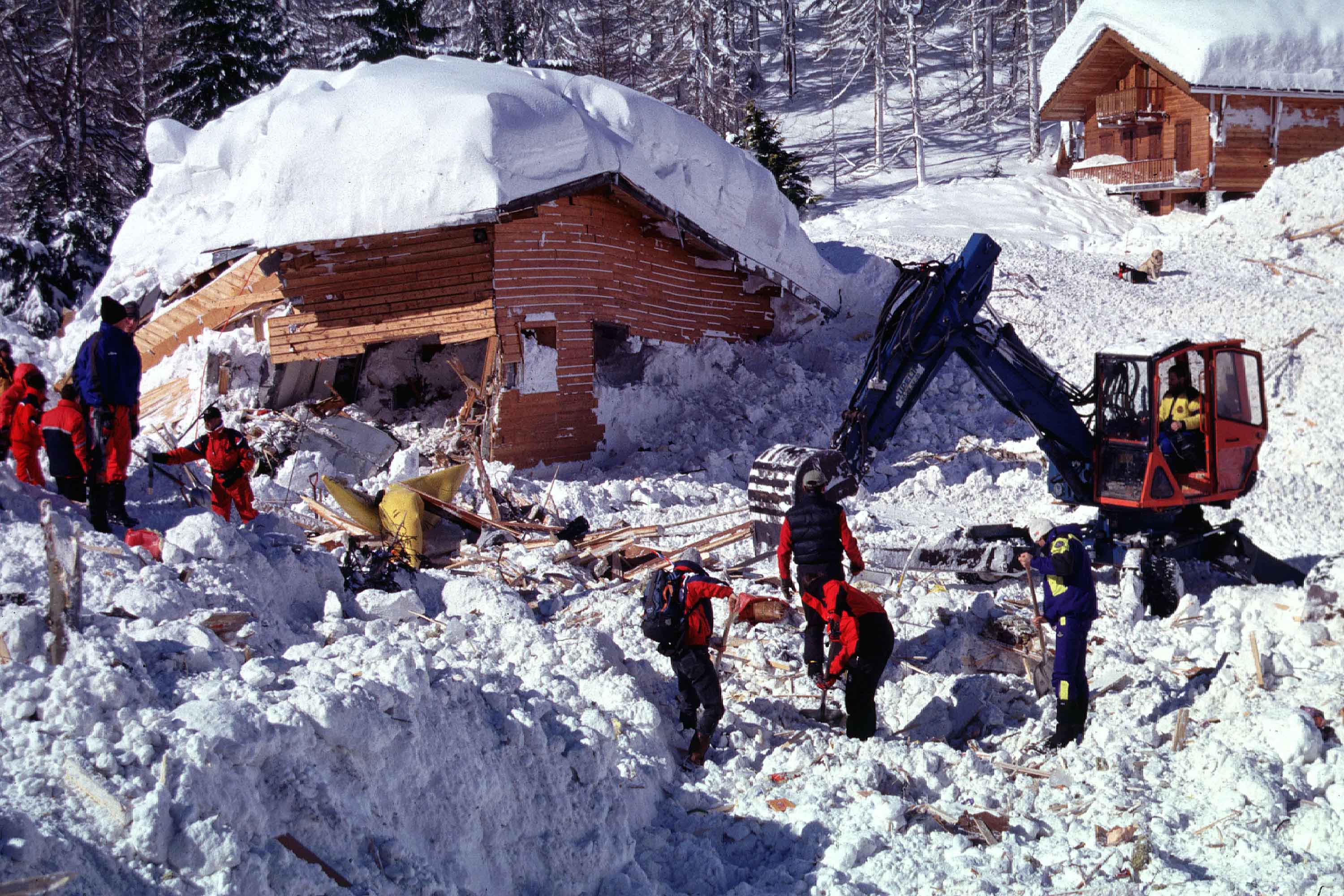 avalanche de Montroc 1999