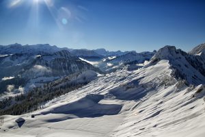 Préalpes fribourgeoises depuis le col du Lys